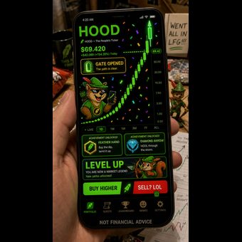 Robinhood meme 75: 12 phone gate opened