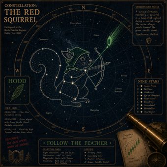 Robinhood meme 50: 07 red squirrel constellation