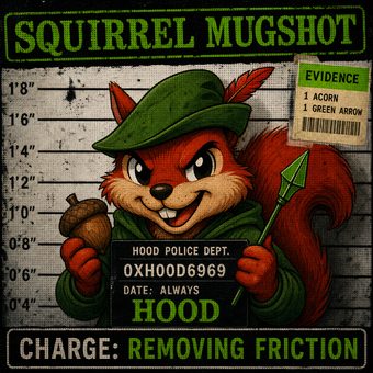 Robinhood meme 7: 01 squirrel mugshot friction