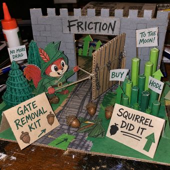 Robinhood meme 48: 08 gate removal kit papercraft