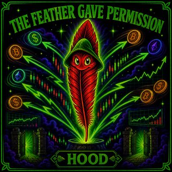 Robinhood meme 20: 02 feather gave permission