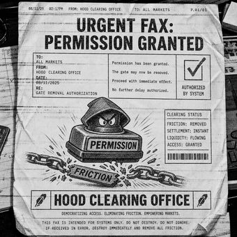 Robinhood meme 9: 02 crusty fax permission stamp