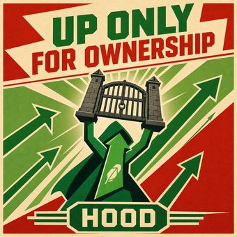 Robinhood meme 53: 07 clean vector elevator arrow