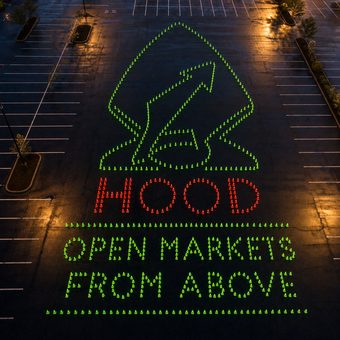 Robinhood meme 74: 12 drone cone open markets