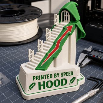 Robinhood meme 91: 20 3d print hood staircase